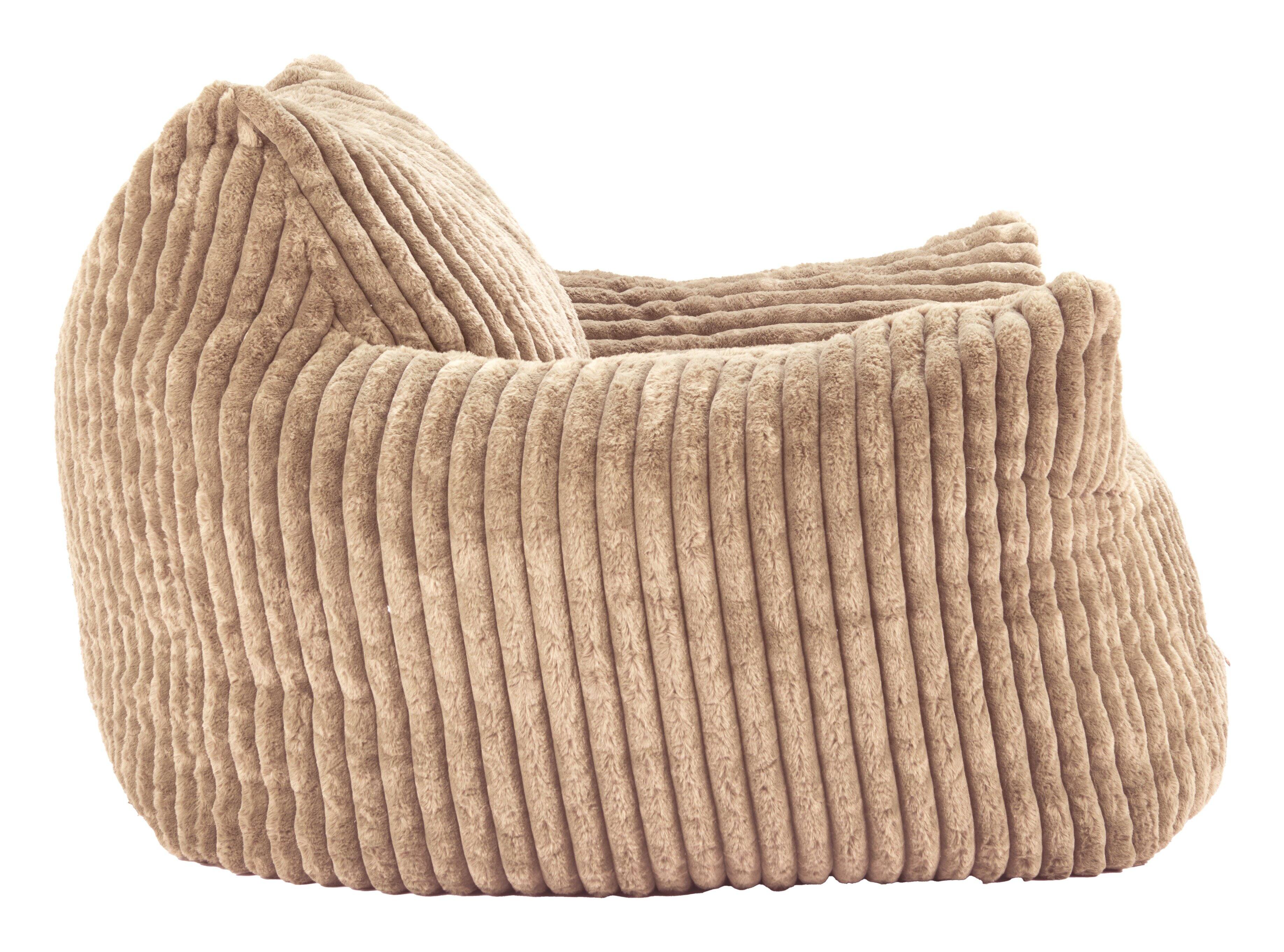 Back. Hivvago - Calin Armchair Beige - Beige.