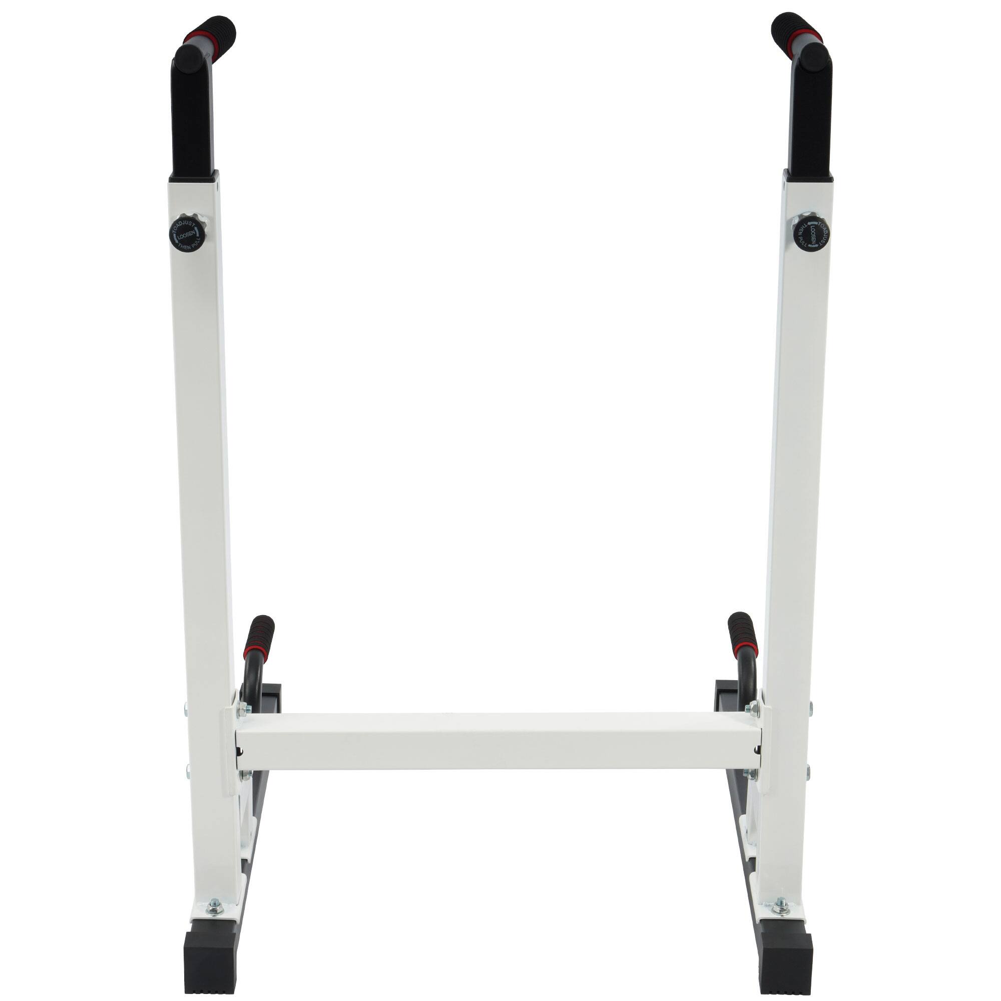 Alt View 5. BalanceFrom Fitness - BalanceFrom Multi Function Home Gym Exercise Dip Stand, 500lb Capacity, White - White.