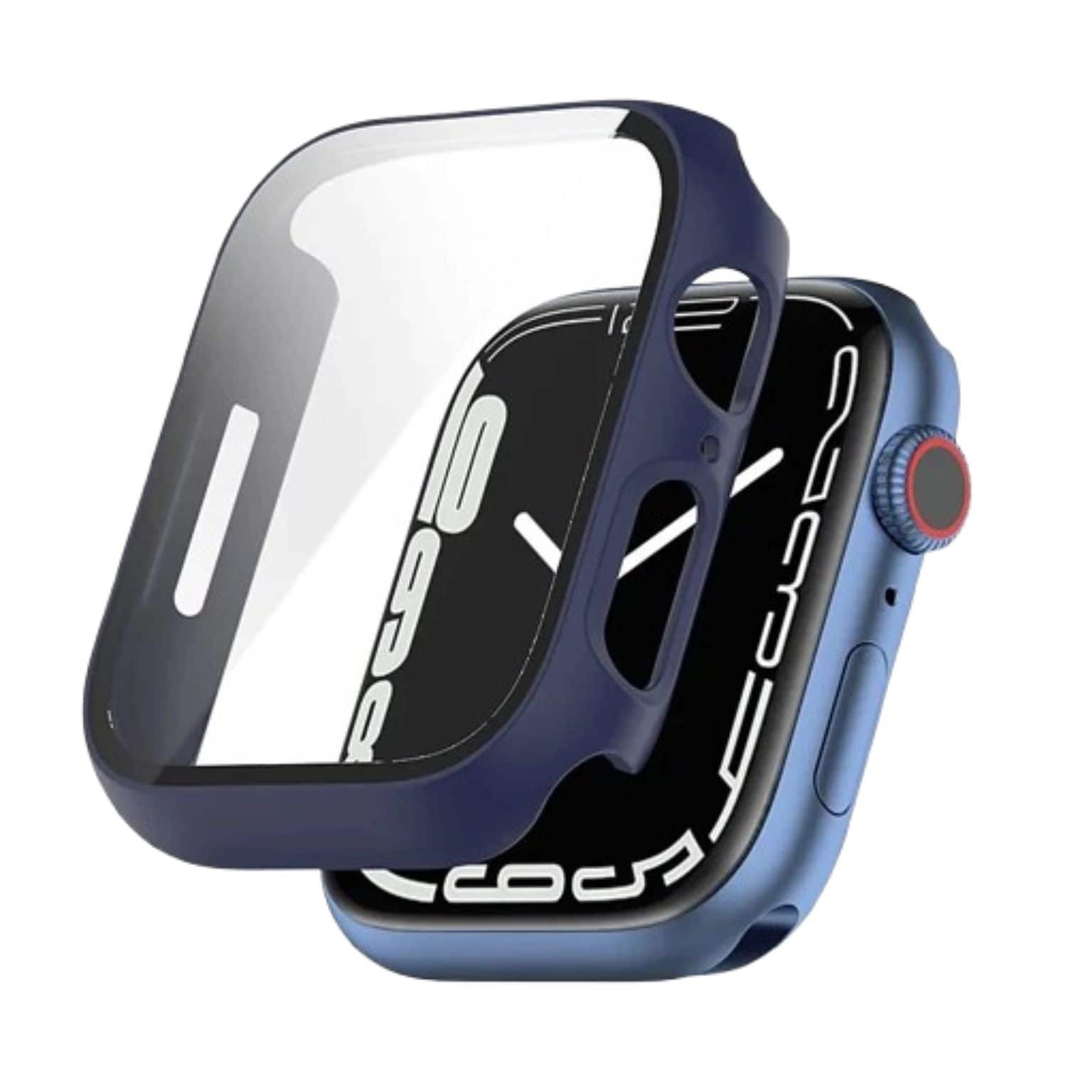 Home Collection - 41mm Hard Case Protector Full Cover for Apple Watch - Dark Blue