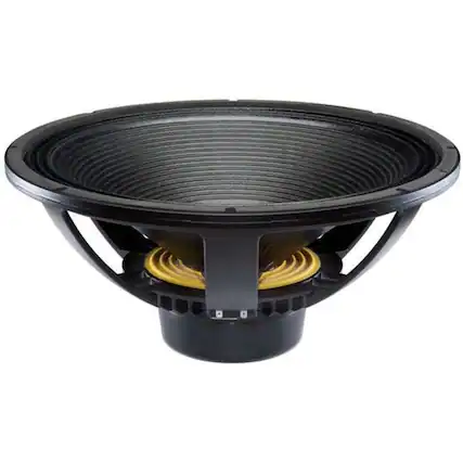 Front. B&C Speakers - 18 4 Ohm Super Woofer - Black.