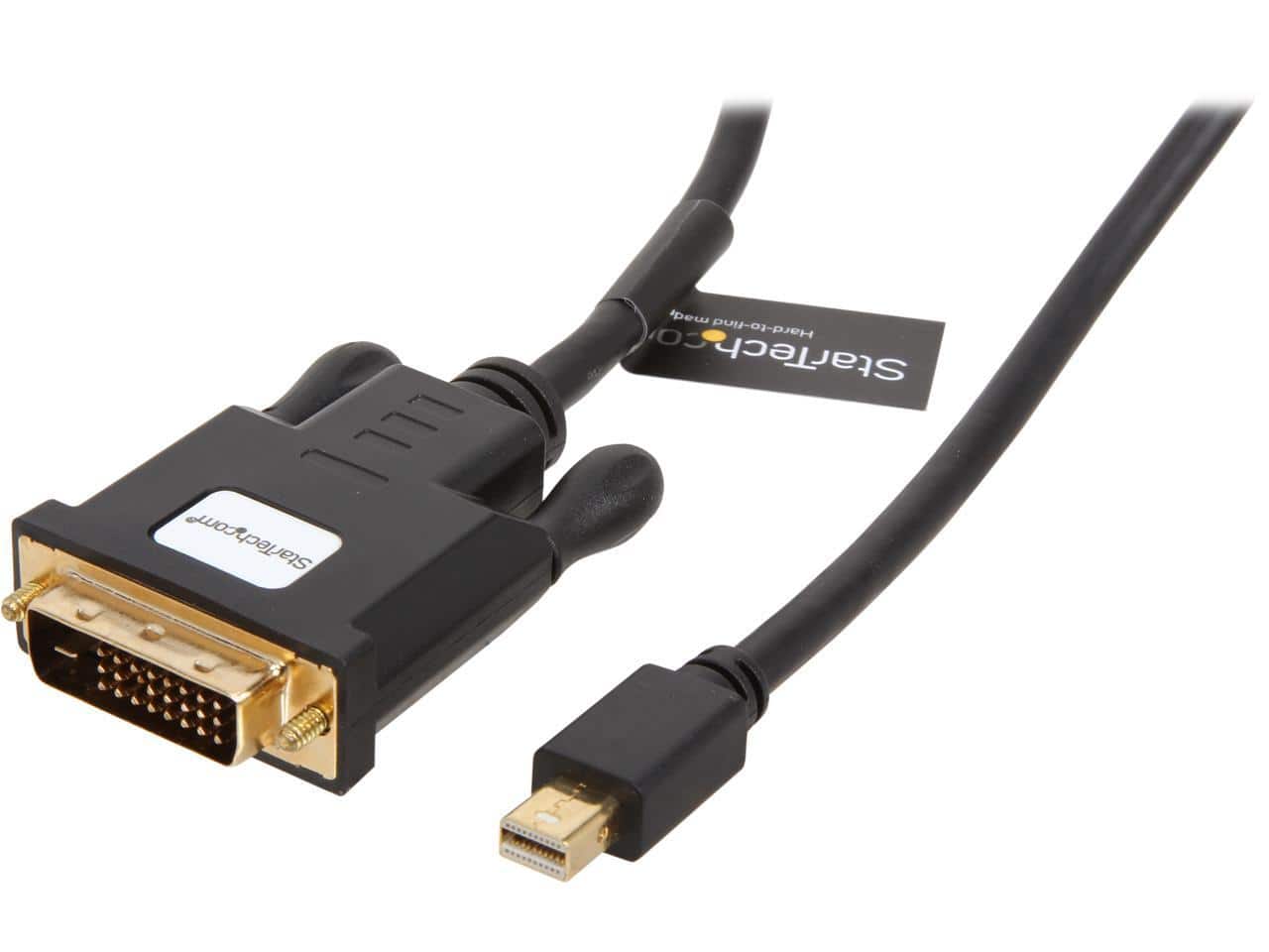 StarTech.com - Mini DisplayPort to DVI Active Adapter Cable - mDP to DVI 1920x1200 Male to Male