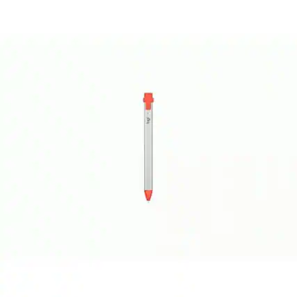 Front. Logitech - Logitech Crayon Cap-10 Unit Per Box - 6.5" Height x 0.5" Width x 0.3" Depth - 10/Box - black.