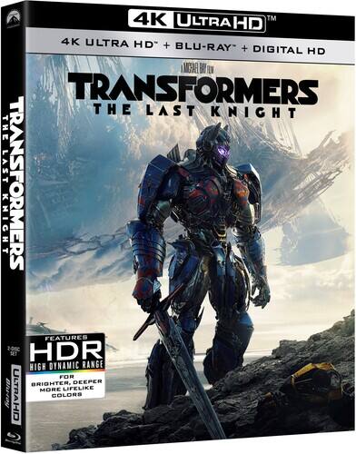 Alt View 1. Transformers: The Last Knight   - 4K Blu-Ray.