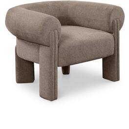 Meridian Furniture - Stefano Polyester Fabric Accent Chair - Brown