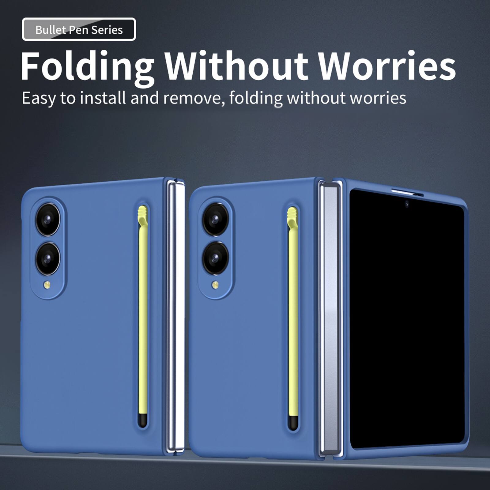 Bullet Pen Series  
Folding Without Worries  
Easy to install and remove, folding without worries