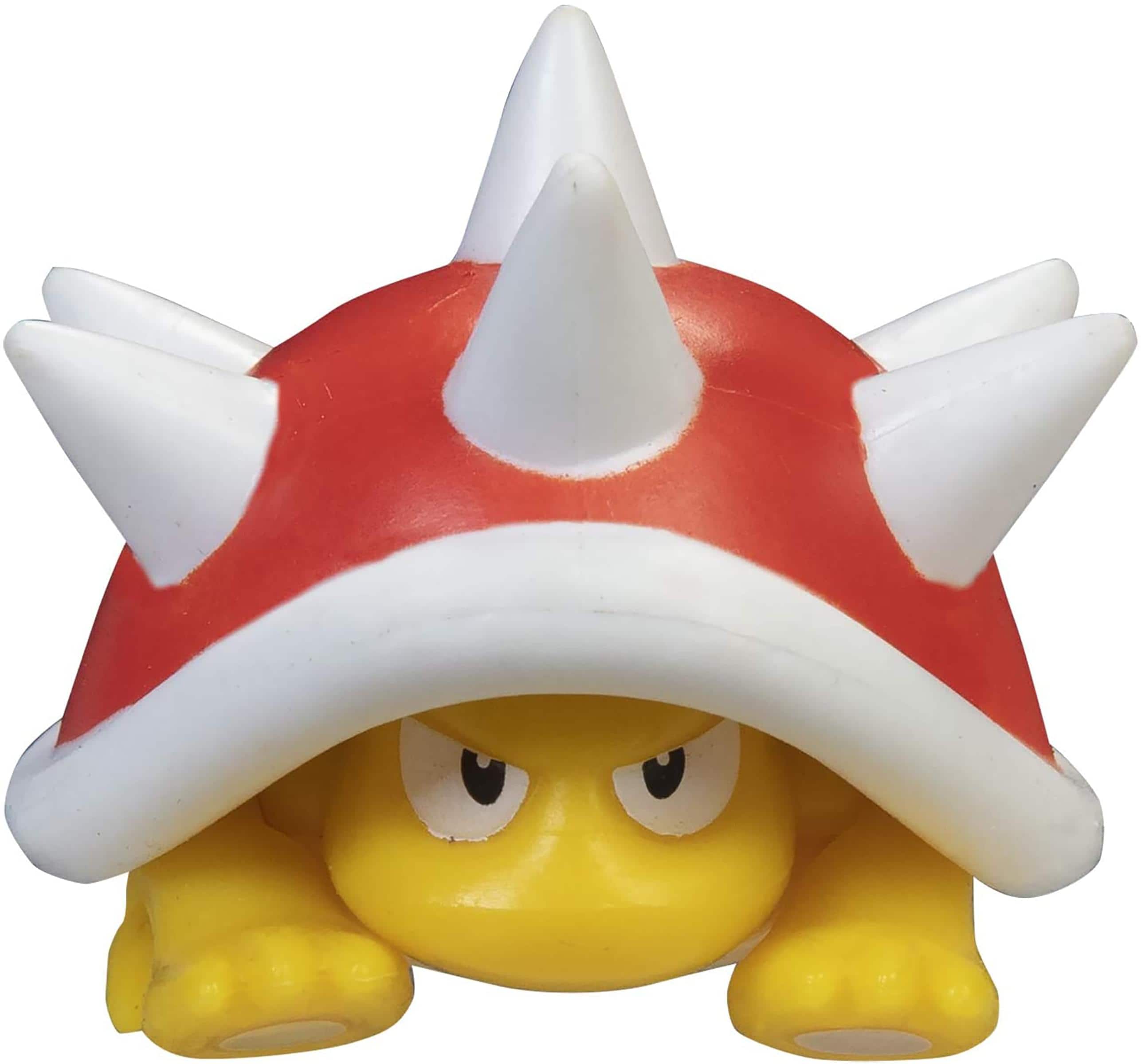 Jakks Pacific - Super Mario World of Nintendo 2.5 Inch Figure | Spiny - Red