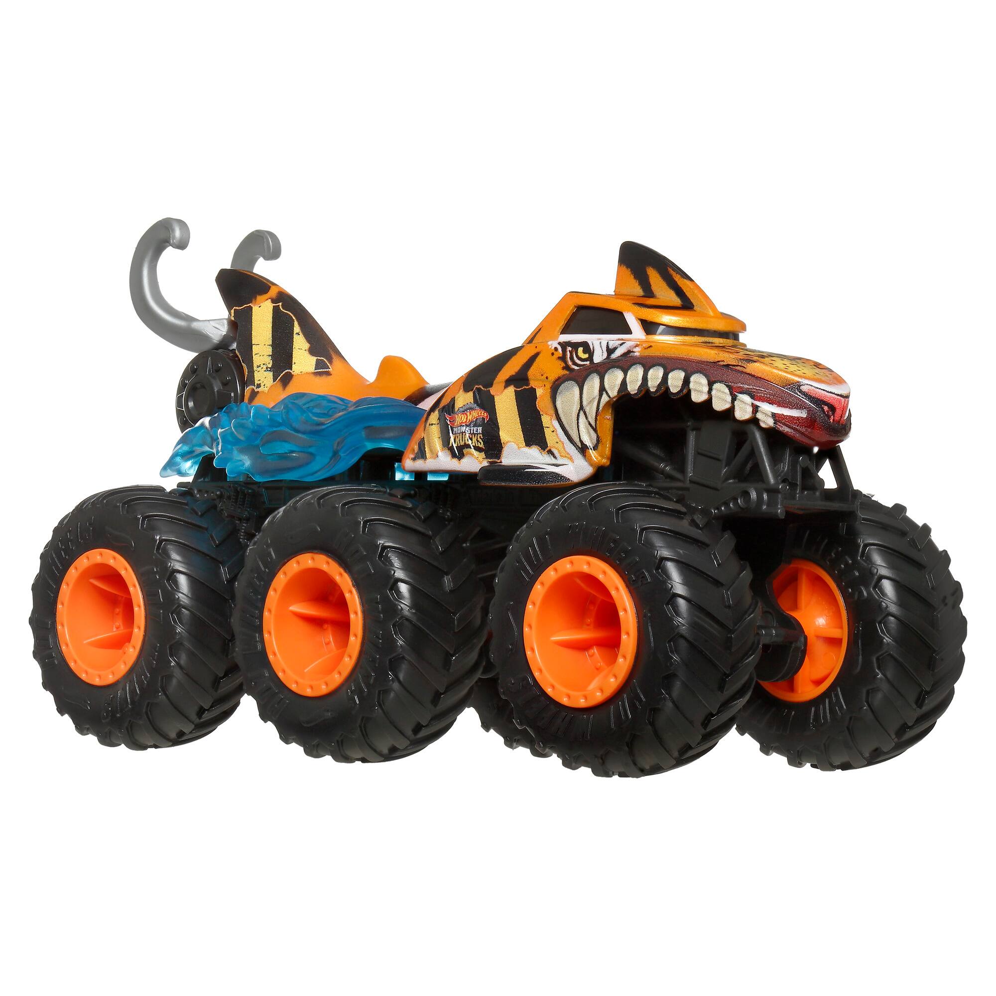Alt View 1. Hot Wheels - Monster Trucks Sharks vs Dinos Multipack.
