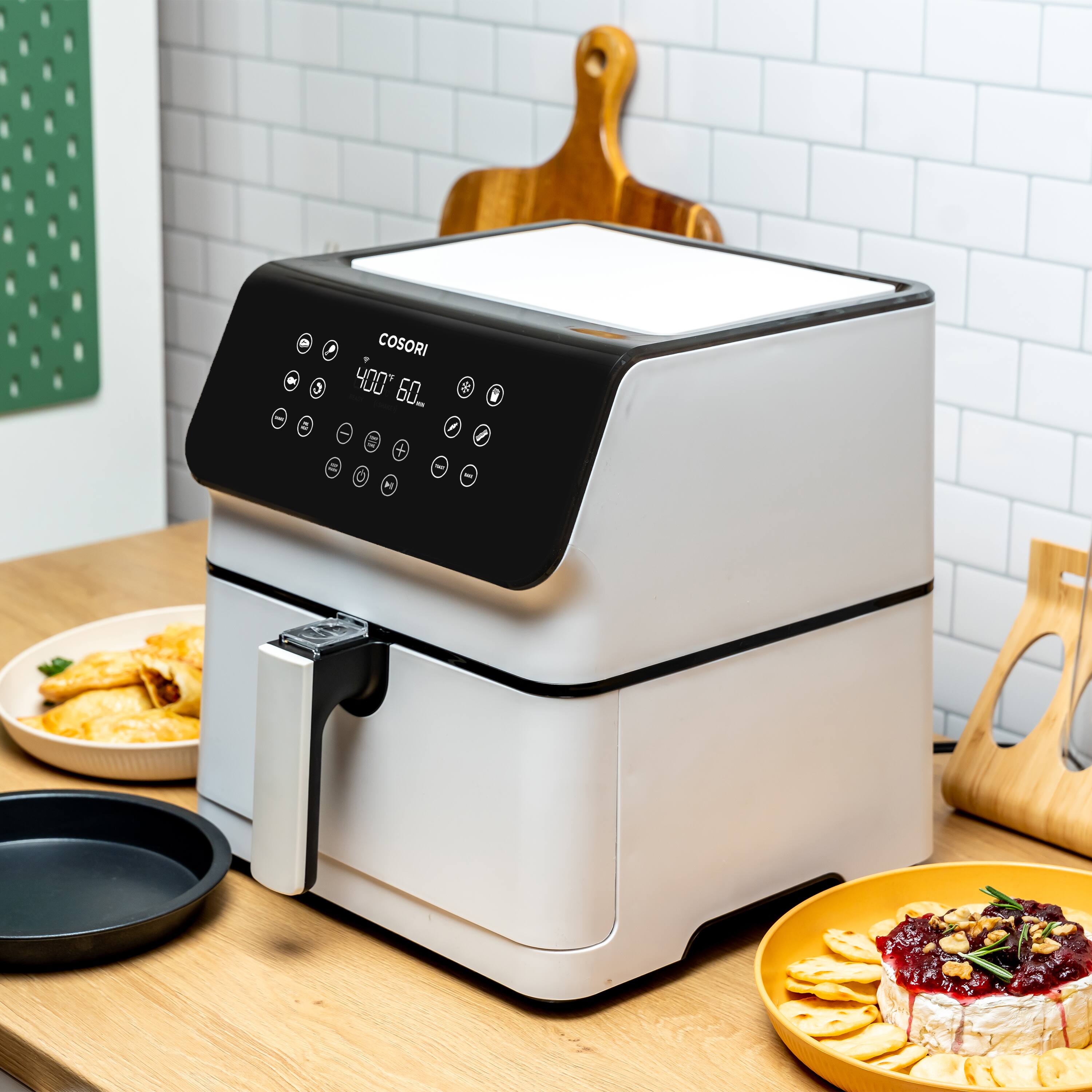 Alt View Zoom 20. Cosori - Pro II 5.8-Quart Smart Air Fryer - White.
