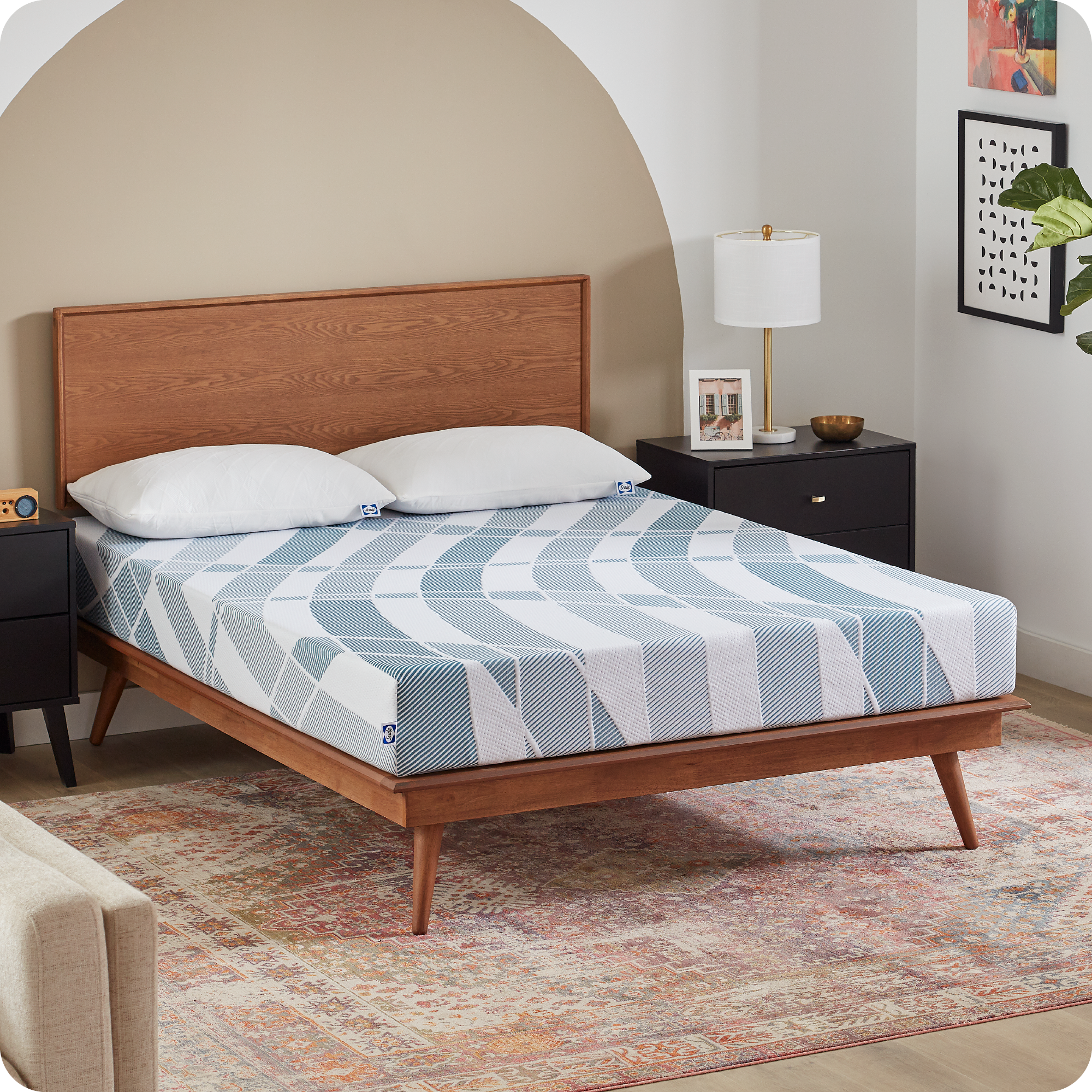 Alt View 15. Sealy - Dreamlife 8” Foam Mattress-in-a-Box, Full - White.