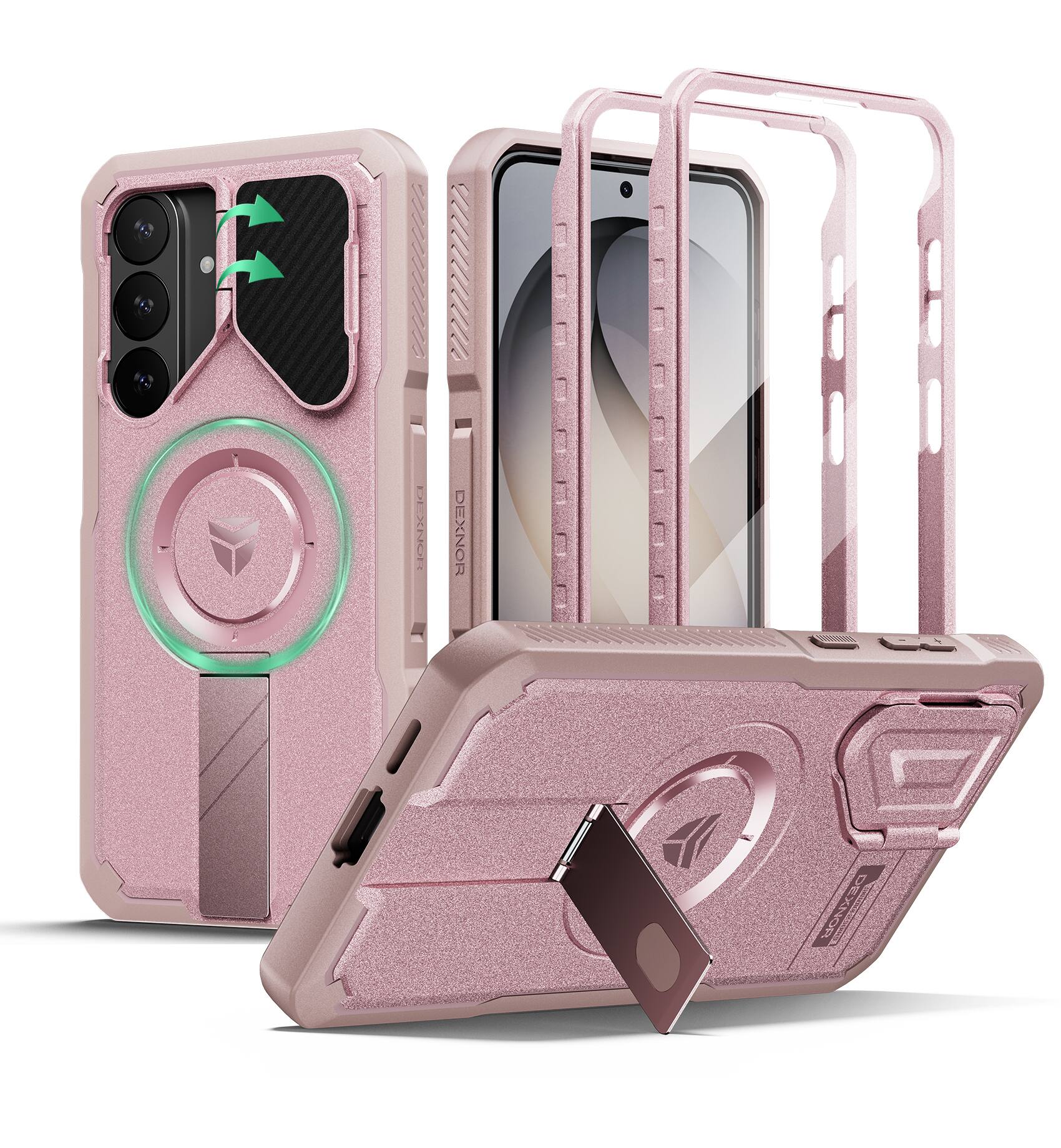 Dexnor Hard Shell Case for Samsung Galaxy S26 FE with Camera Cover ...