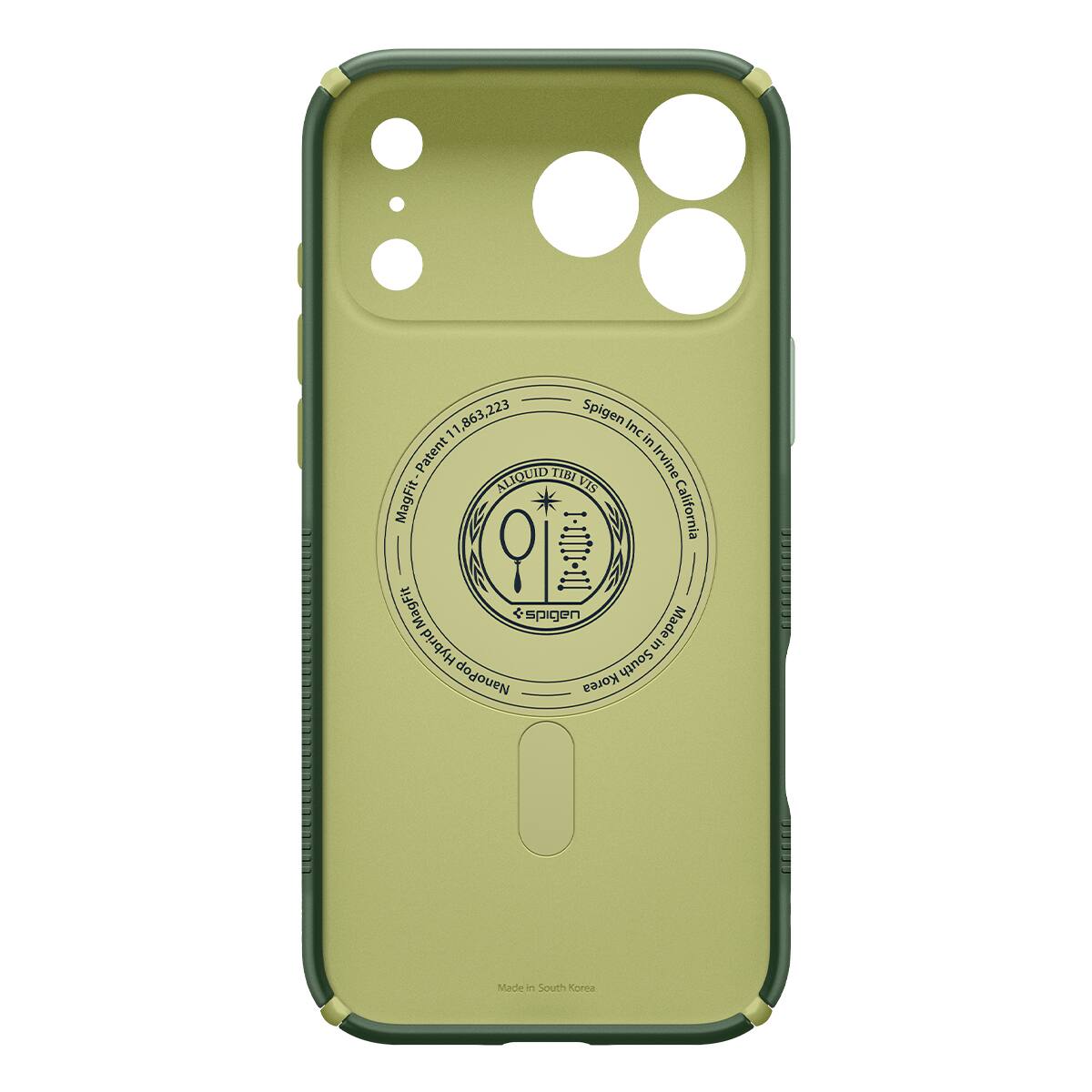 11,863,223 Spigen Inc 1 in Patent ALIQUID TIBI VIS Irvine MagFit California P I-IIIII-III MagFit <spigen Made Hybrid in NanoPop Korea South

GEEDE

Made G South Korea