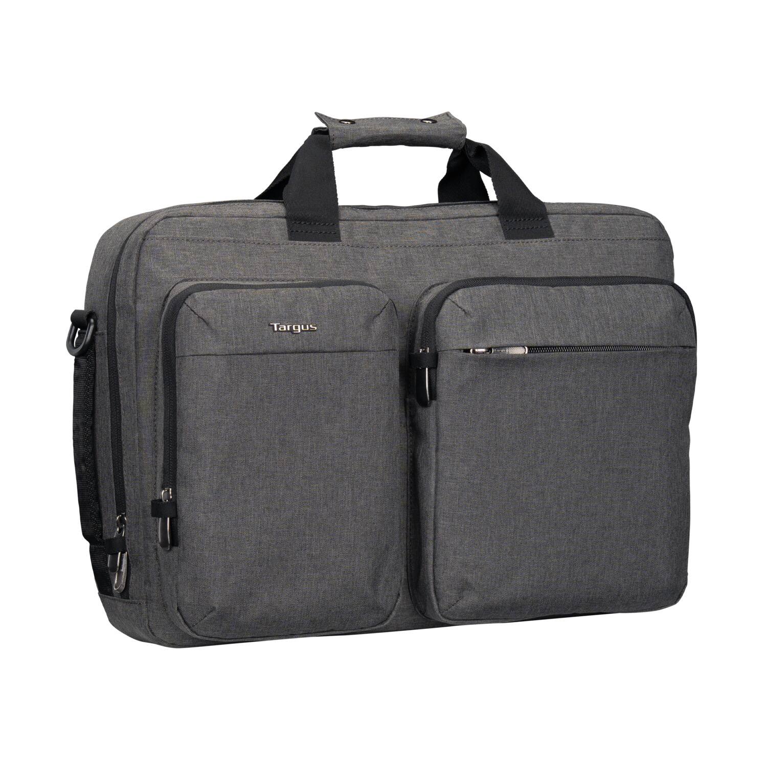 Alt View 1. Targus - 15-16” Hybrid Briefcase Backpack - Gray.