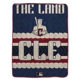 Pegasus - Cleveland Guardians 66" x 95" Oversized City Connect Blanket - Multicolor