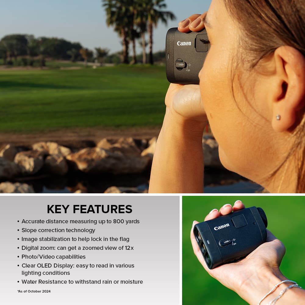 Canon PowerShot GOLF Digital Laser Rangefinder Black 6254C001 - Best Buy