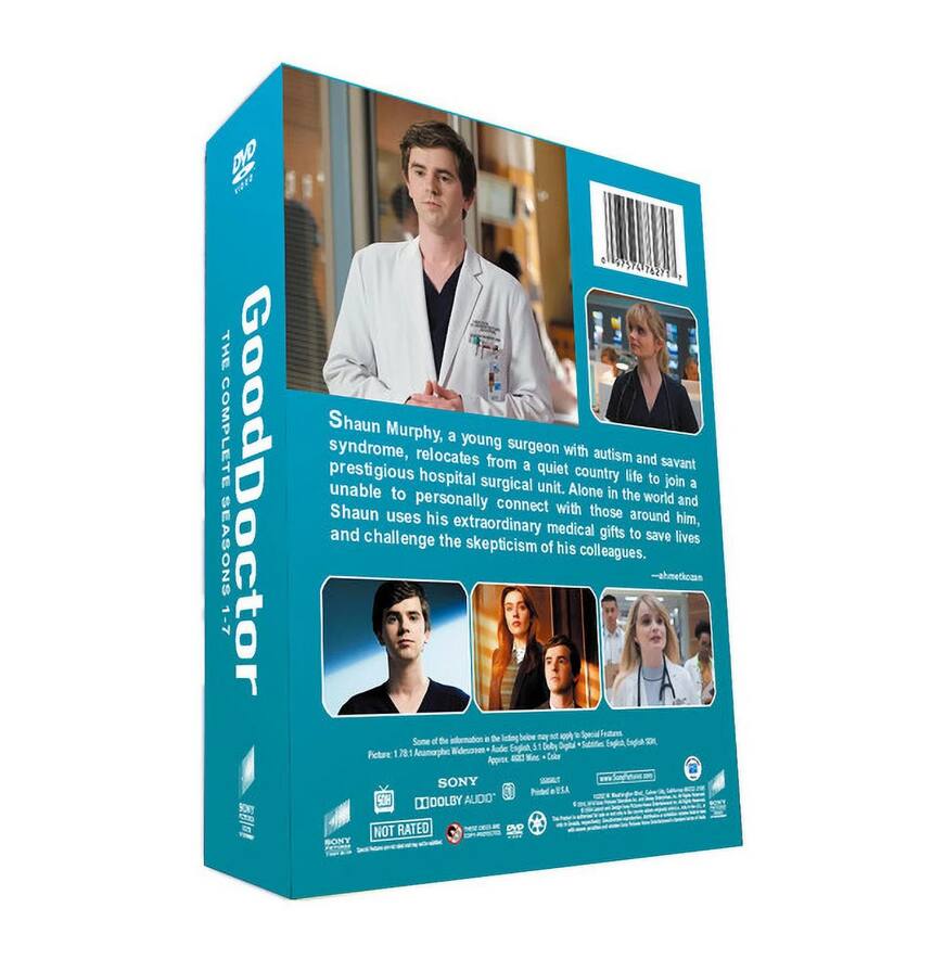 Angle. The Good Doctor: The Complete Series Season 1-7 (DVD).