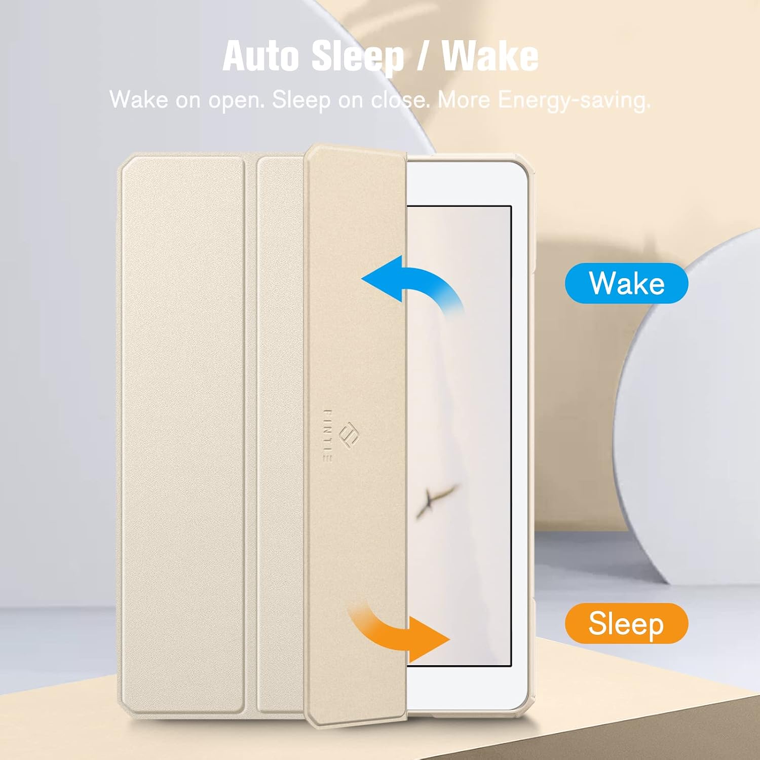Auto Sleep / Wake  
Wake on open. Sleep on close. More Energy-saving.