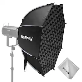 Neewer - 35.4" Bowens Octa Softbox, Diffuser, Grid