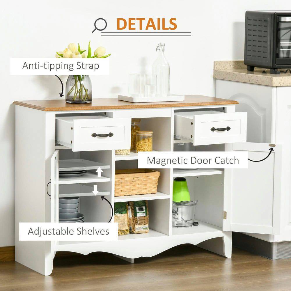 DETAILS

- Anti-tipping Strap
- Magnetic Door Catch
- Adjustable Shelves