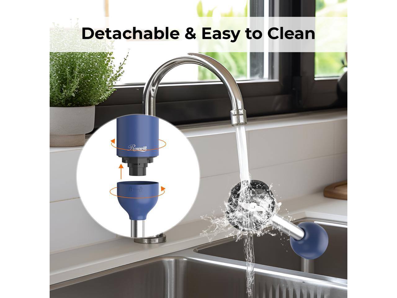 Detachable & Easy to Clean