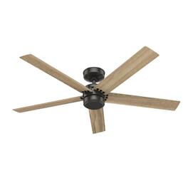 Hunter - Burton 52 in. Bronze Indoor and Outdoor Ceiling Fan