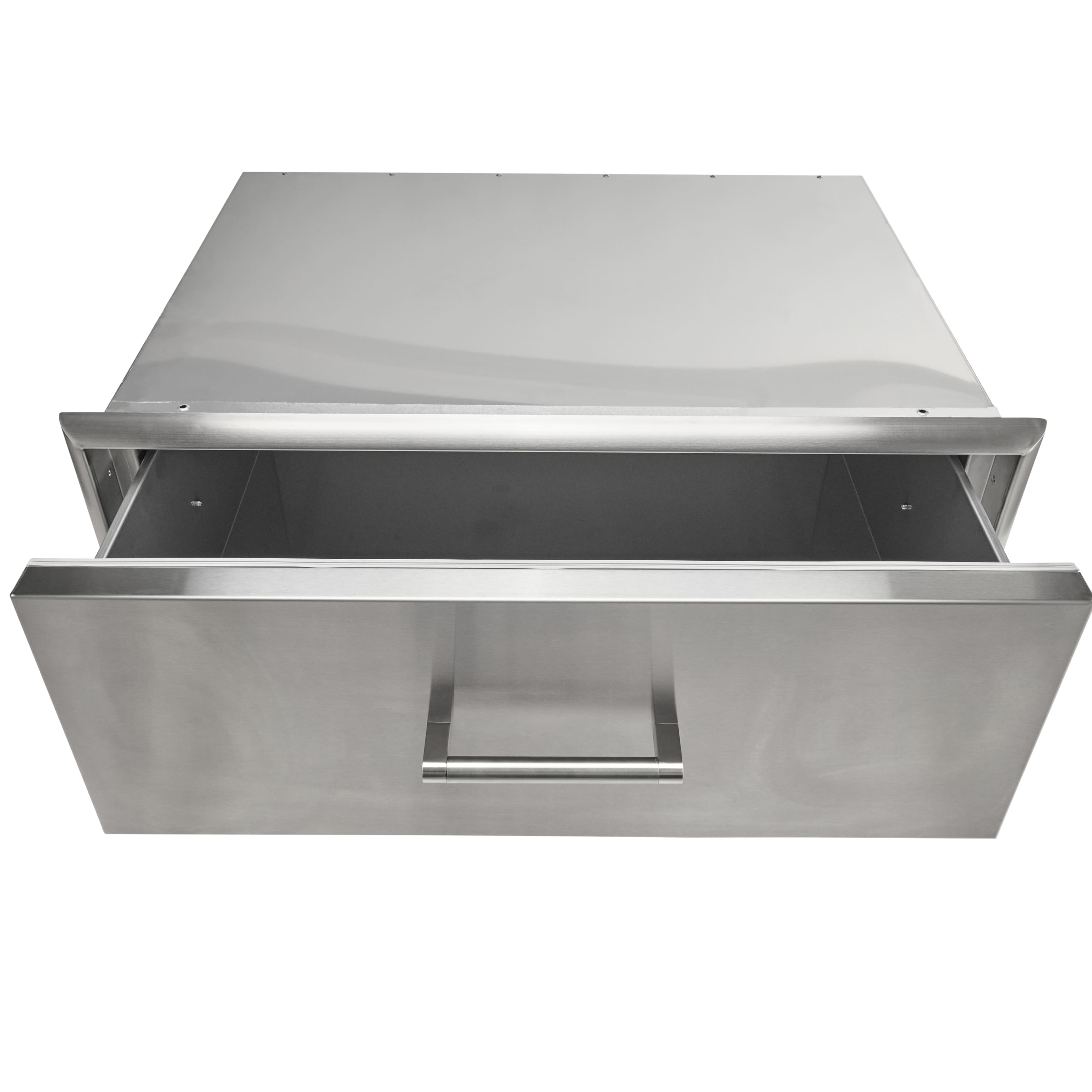 Coyote Outdoor Living - 28" Single Storage Drawer - Stainless Steel - Front_Zoom