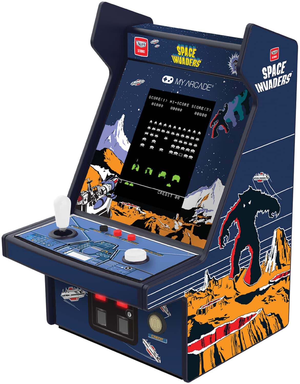 Space Invaders Micro Player Pro Portable Retro Arcade