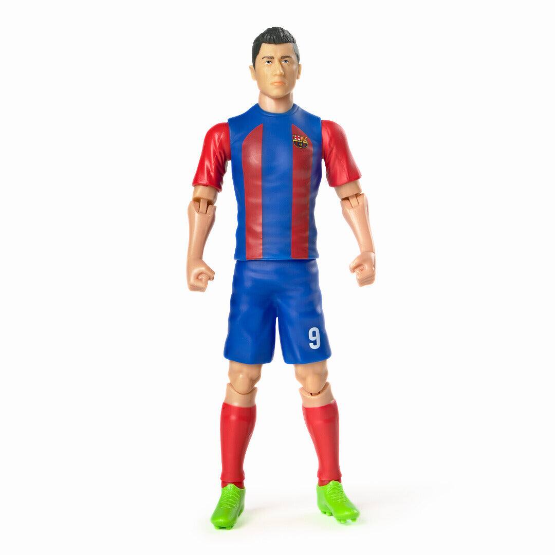 Alt View 1. Banbo Toys - Banbo Toys SOCKERS FC Barcelona Robert Lewandowski 8" Collectible Soccer Action Figure.