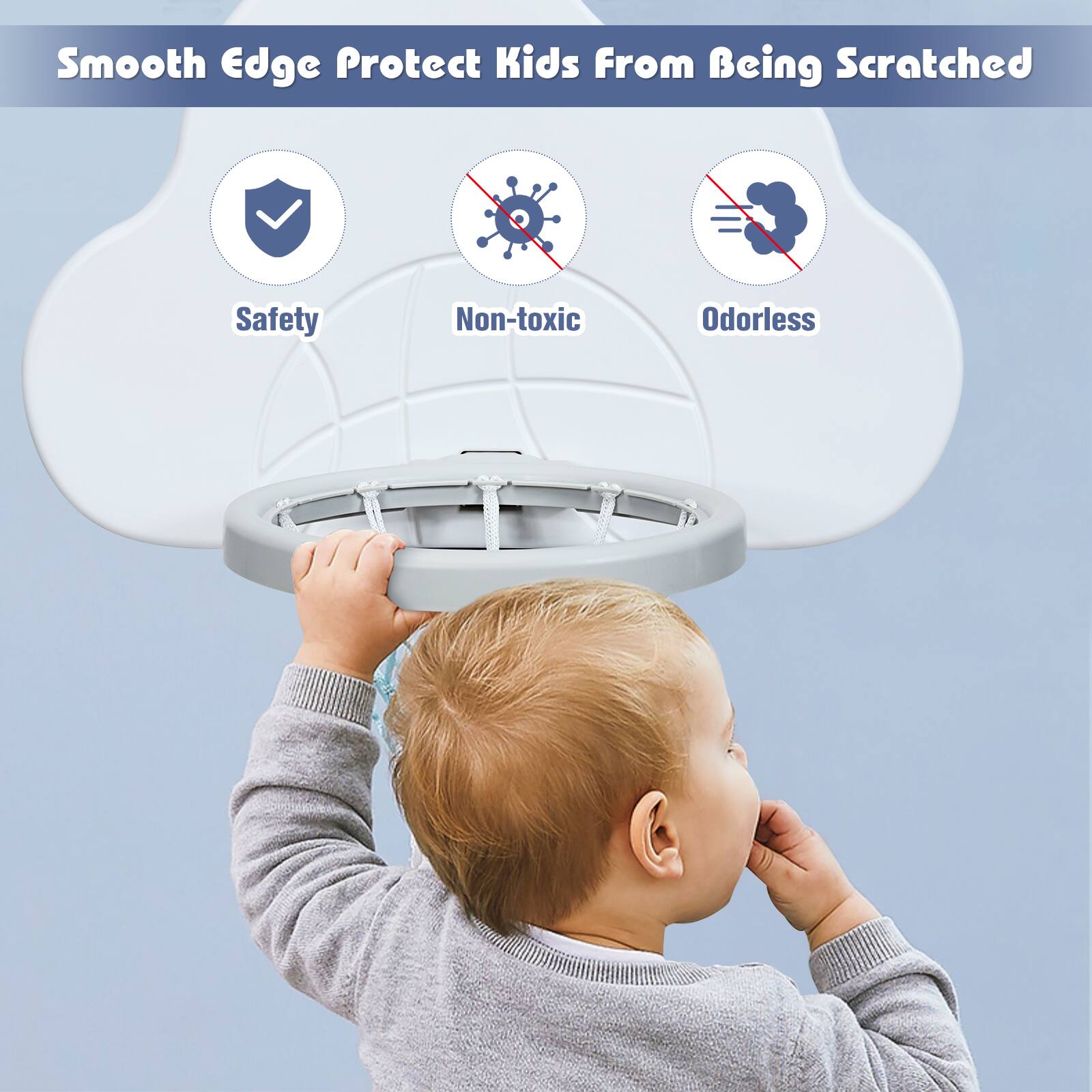 Smooth Edge Protect Kids From Being Scratched
Safety
Non-toxic
Odorless