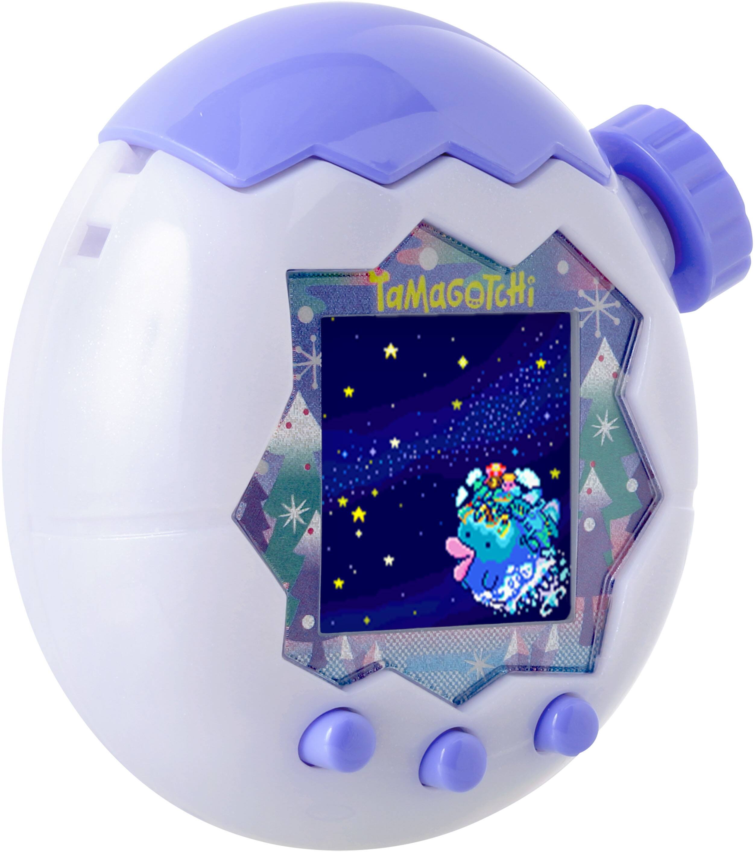 Angle. Bandai - Tamagotchi Paradise - 2.1" White Glacier.