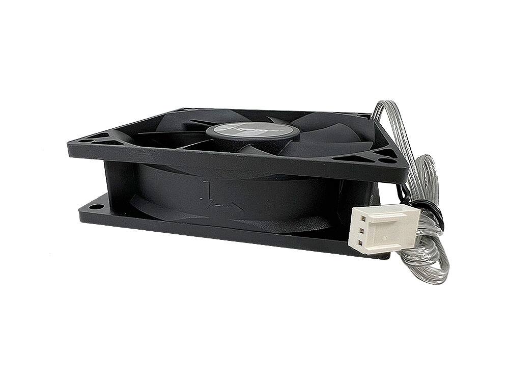 Alt View 1. Bluegears - b-Blaster 90mm 2 ball bearing, 3500 RPM, with Extreme Airflow 78 CFM - Black.