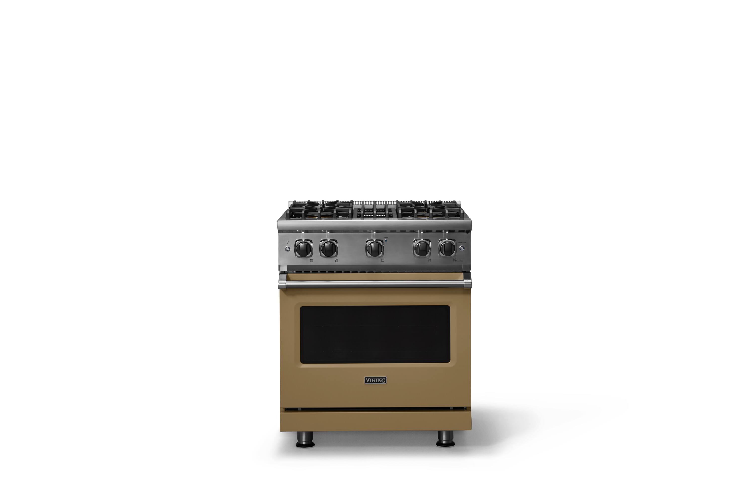 Alt View 3. Viking - 5-Series Gas Sealed Burner Range - Golden Hour.