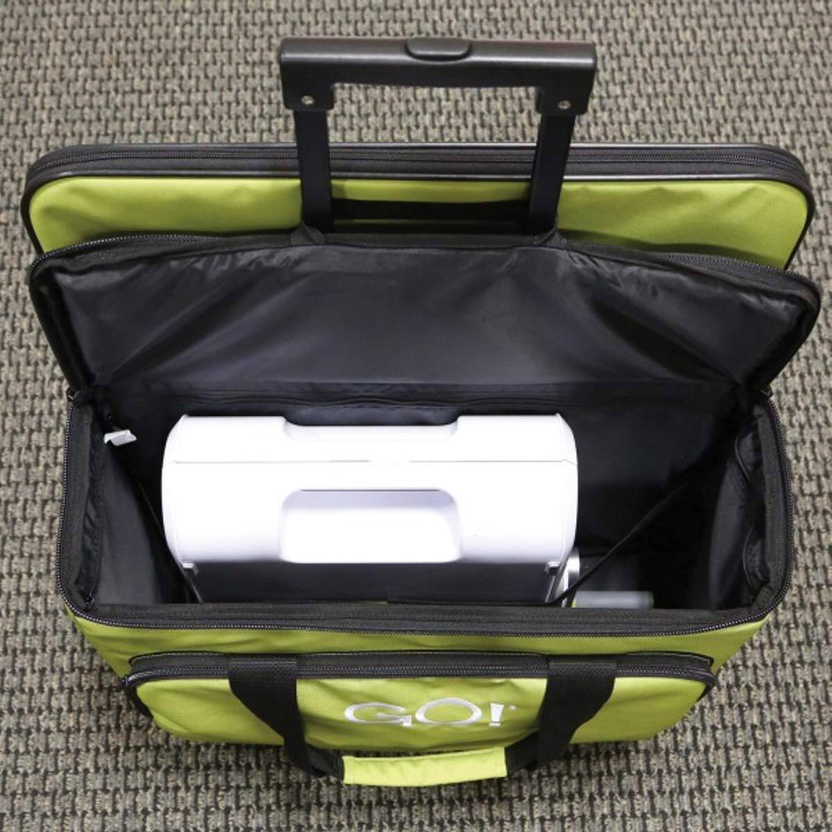 Alt View 2. AccuQuilt - GO! Fabric Cutter Tote & Die Bag (Green) - Green.