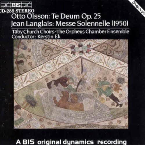 Olsson / Langlais / Taby Church Choir - Te Deum Op 25   - COMPACT DISCS [CD] price history on PriceWatchPro
