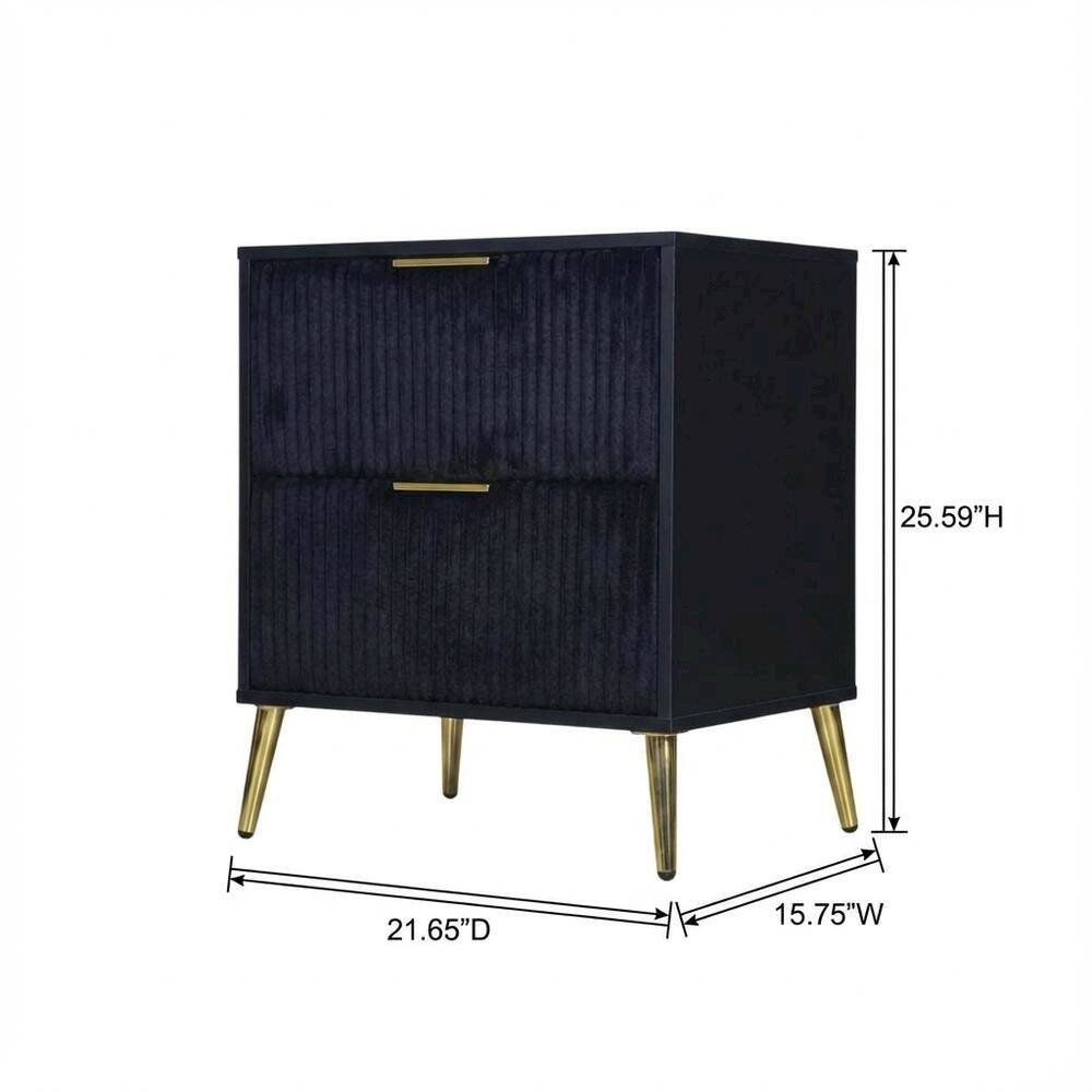 25.59"H 21.65"D 15.75"W