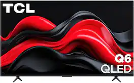 TCL - 85" Class Q6-Series 4K UHD HDR QLED Smart Google TV (2024)