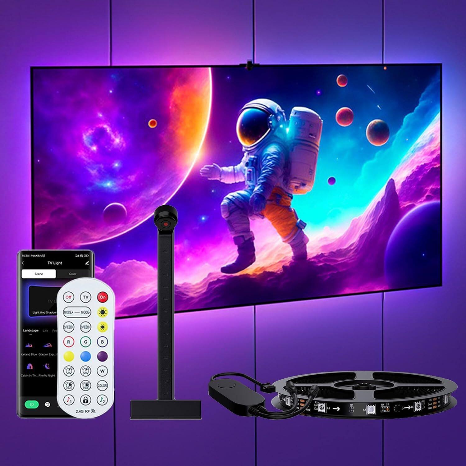 RGB (Red, Green, Blue)-12.5Ft for 40''-60''TV