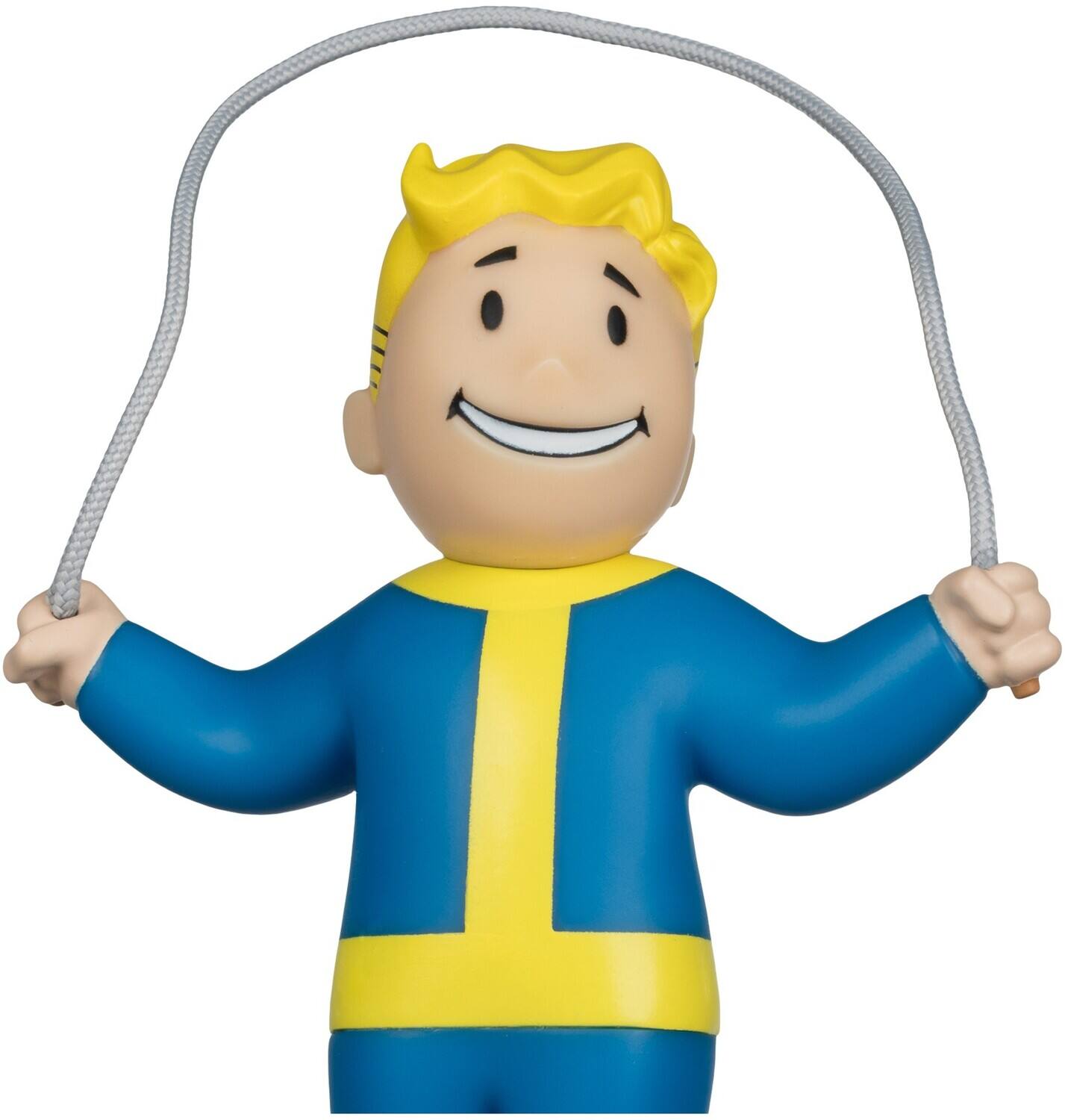 Alt View 2. McFarlane Toys - McFarlane Toys - Fallout - Vault Boy (Endurance) 5" Posed Figure   - COLLECTIBLES - Multicolor.