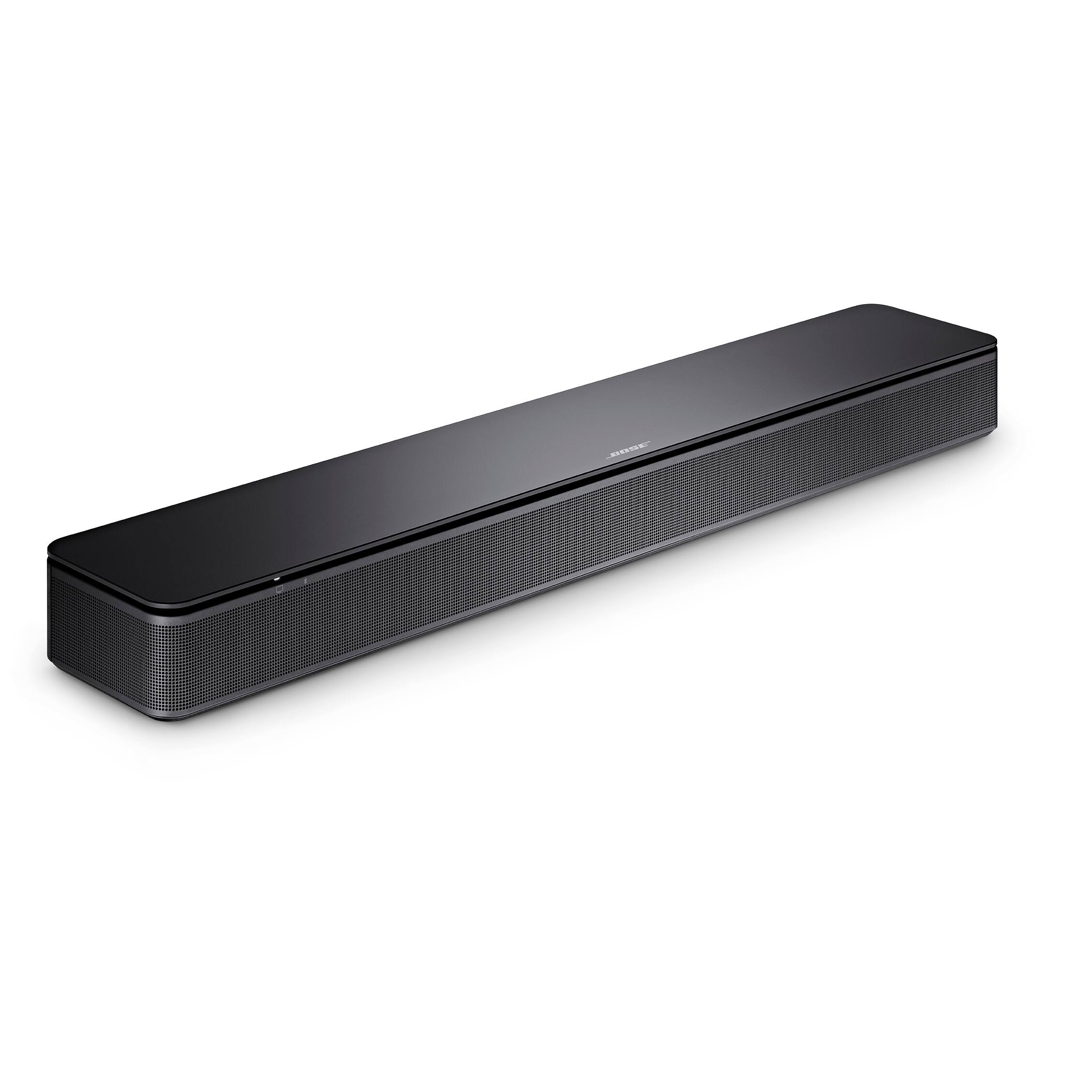 Angle. Bose - TV Speaker All-in-One Soundbar with Bluetooth and HDMI-ARC 838309-1100 + 26-Month Extended Warranty Protection Package - Black.