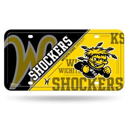 Rico Industries - Wichita State Shockers 12x6 Metal License Plate Auto Tag - Multi