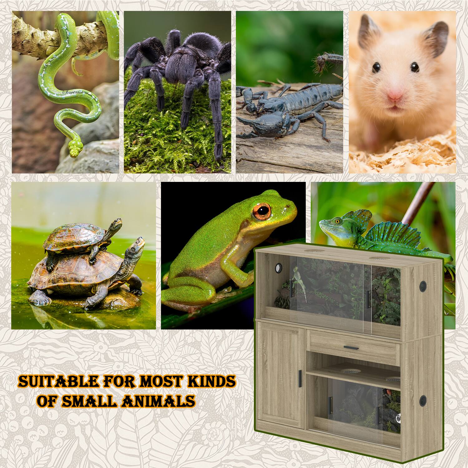 SUITABLE FOR MOST KINDS OF SMALL ANIMALS