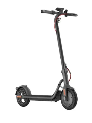 Front. NAVEE - V40i Electric Scooter w/25 mi Max Operating Range & 20 mph Max Speed - Black.