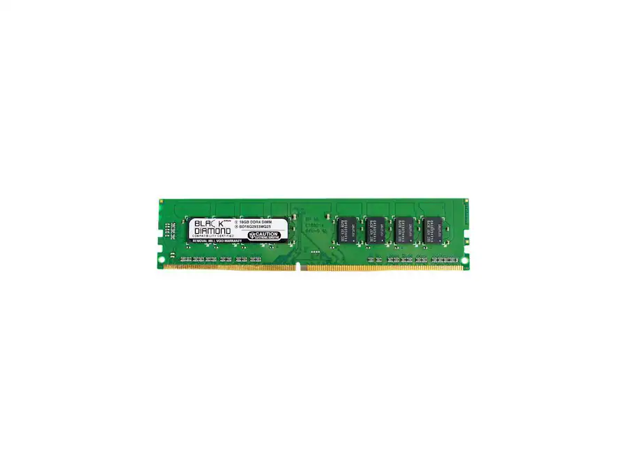Dimond Gold Pc Ram Black Diamond memory 16gb 288 pin pc ram ddr4 2933 (pc4 23400) desktop ...