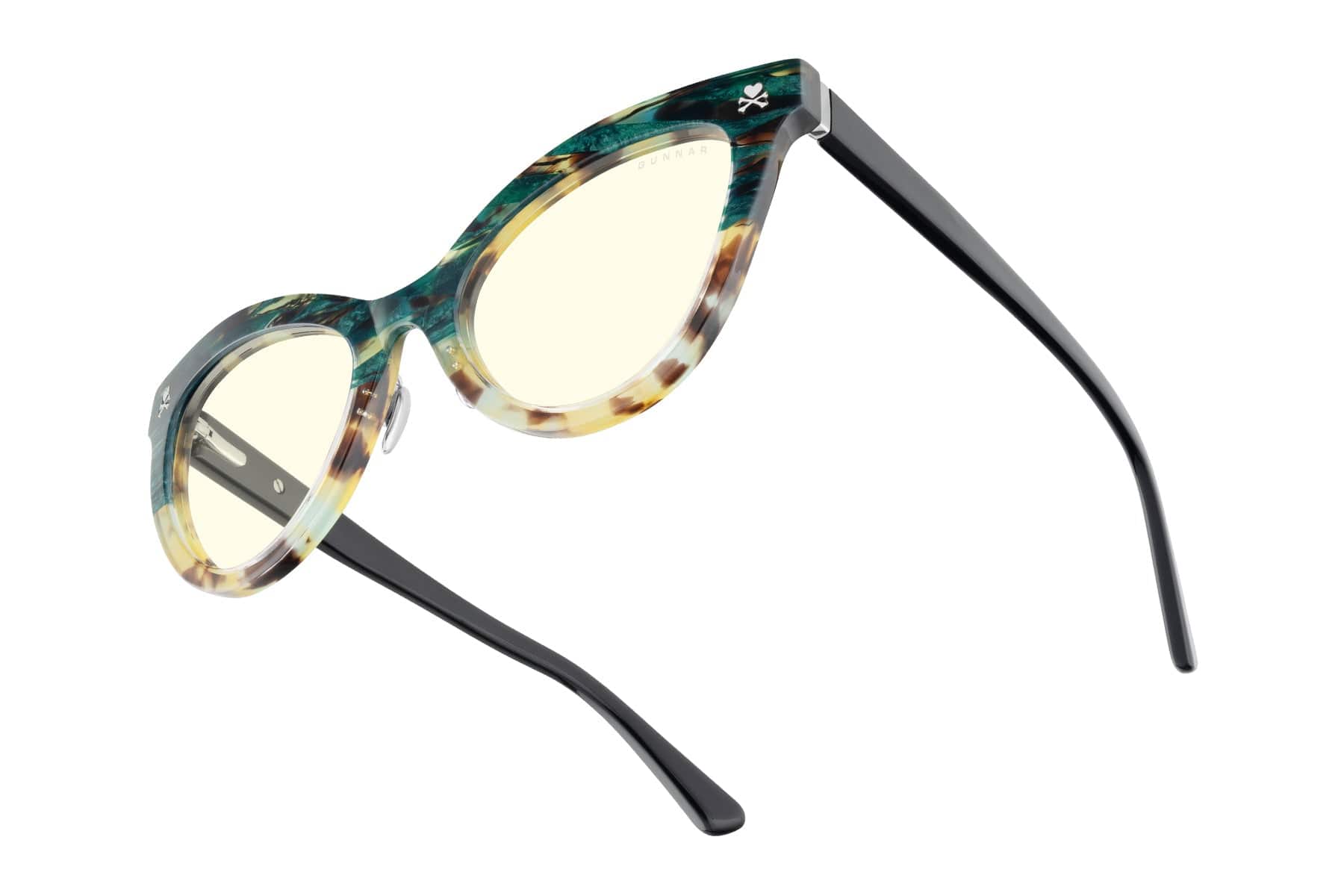 GUNNAR - Computer Glasses - tokidoki SANDy, Clear Lens - Blue Light Blocking, Relieve Dry Eye, Anti Glare - Green Cactus
