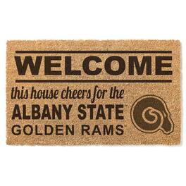 Jardine - Albany State Golden Rams 18" x 30" Welcome Doormat - Brown