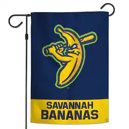 WinCraft - Savannah Bananas 12" x 18" Applique Garden Flag - Multicolor