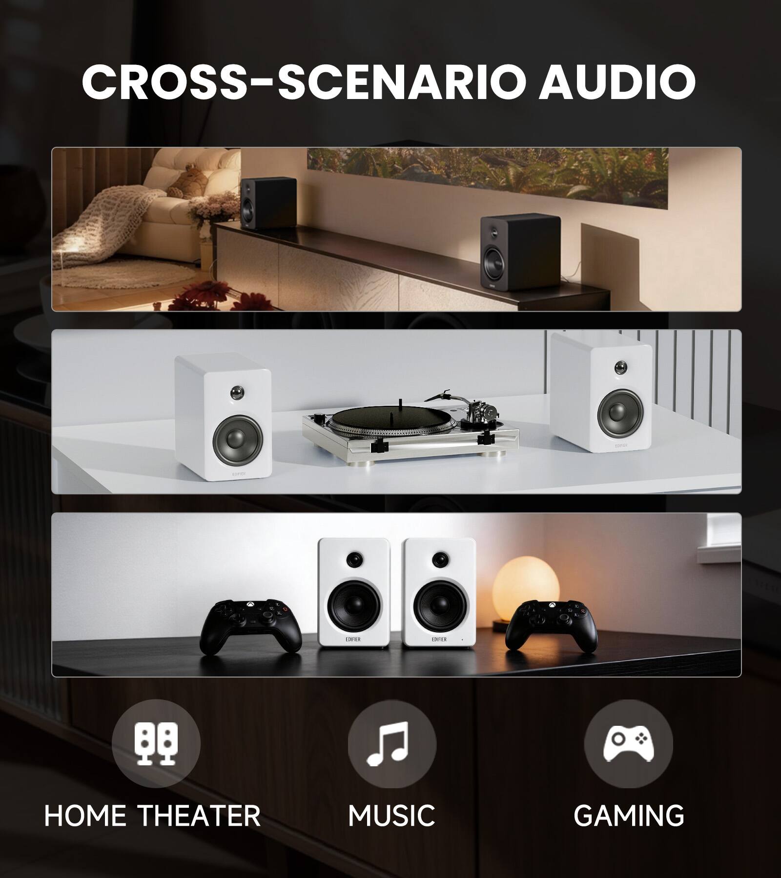 CROSS-SCENARIO AUDIO

1
1
FREE
PER
HOME THEATER
MUSIC
GAMING