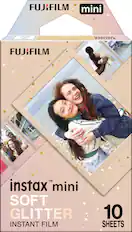 FUJIFILM mini
instax mini
SOFT GLITTER
INSTANT FILM
10 SHEETS