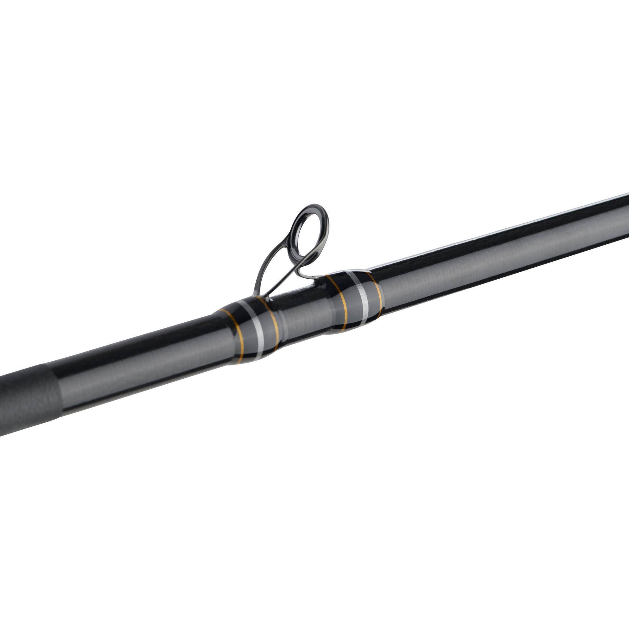 Alt View 6. PENN - Penn Carnage III Boat Conventional Casting Fishing Rod 6'6", up to 100 Lb, Black - black.