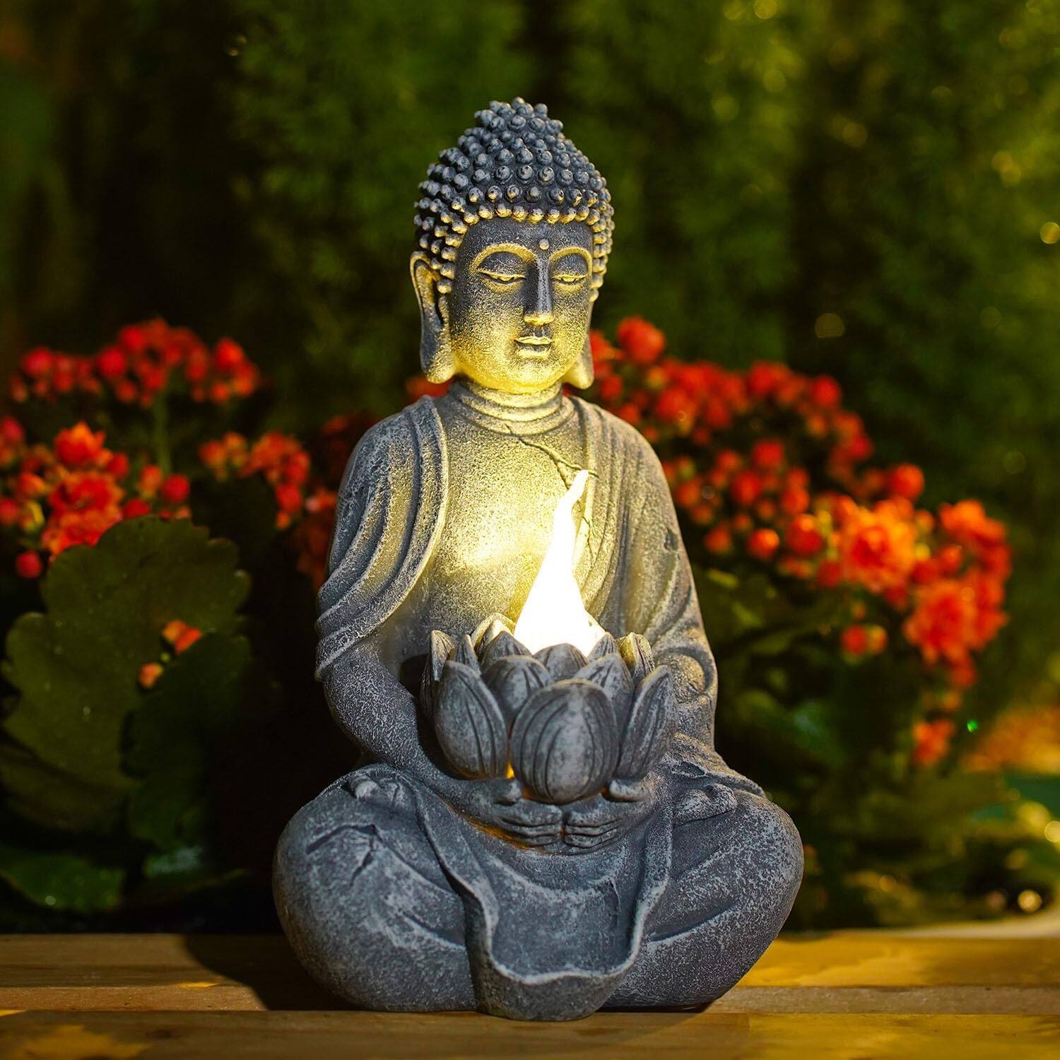 Buddha With Solar Lotus