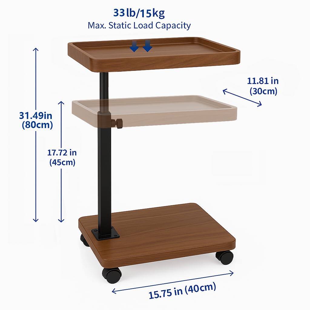 33 lb/15 kg Max. Static Load Capacity

11.81 in (30 cm)

31.49 in (80 cm)

17.72 in (45 cm)

15.75 in (40 cm)